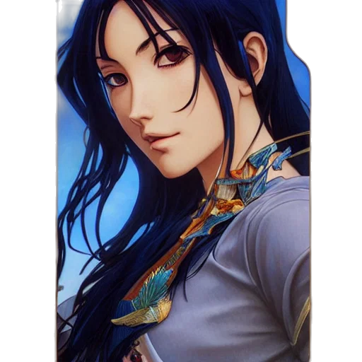face, dress, sword, staff transparent PNG cut-out