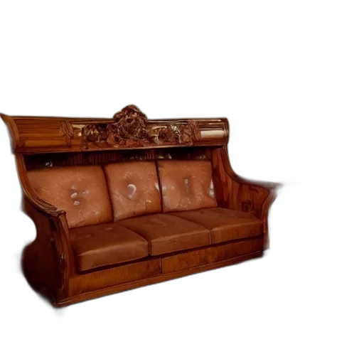furniture, crown, 3d render, photorealistic transparent PNG cut-out