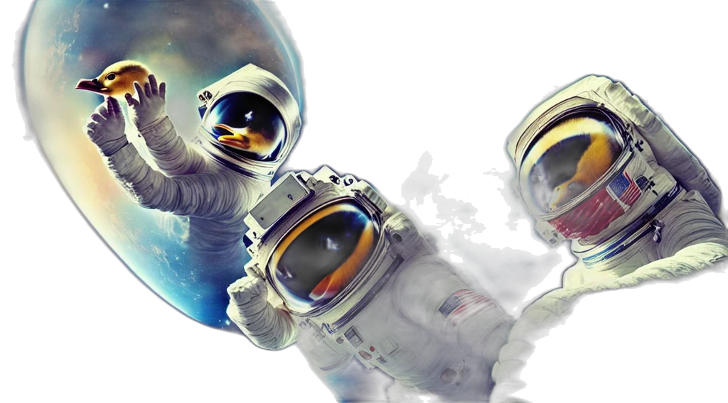 concept art, 3d render, photorealistic, outer space transparent PNG cut-out