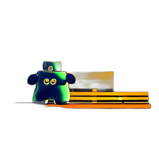 robot, staff, furniture, creature transparent PNG cut-out