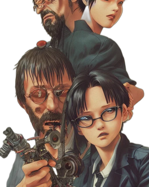 weapon, concept art, cyberpunk, comic book art transparent PNG cut-out