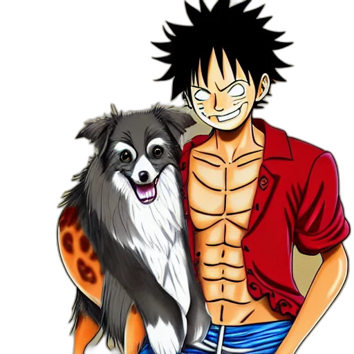 animal, anime, cartoon, pixel art transparent PNG cut-out