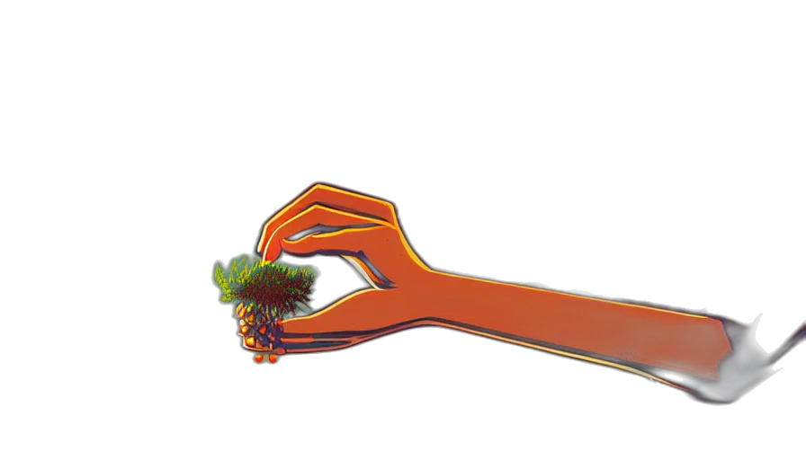 staff, weapon, food, hair transparent PNG cut-out