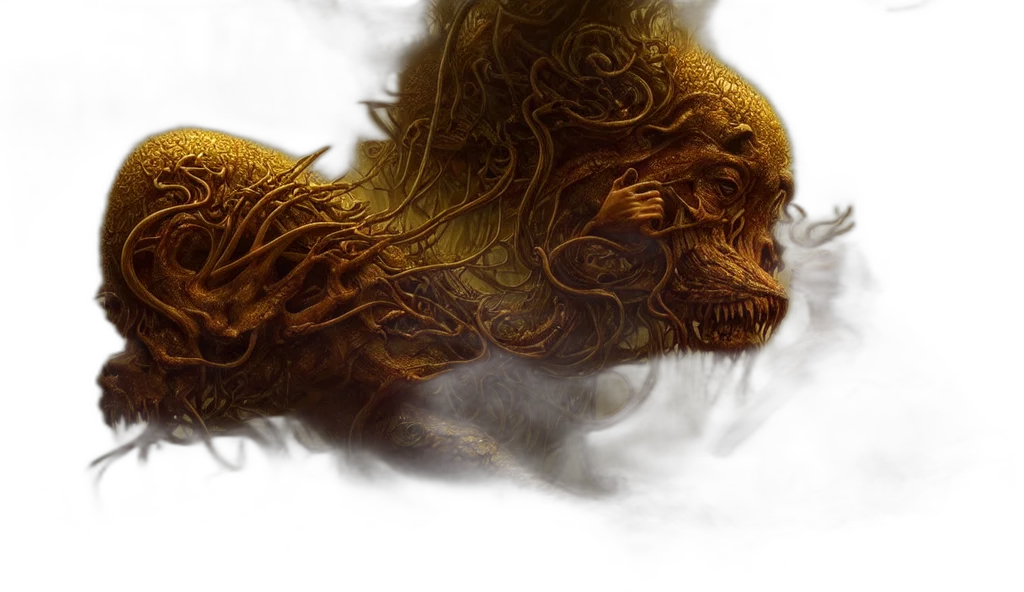 dragon, creature, mask, animal transparent PNG cut-out