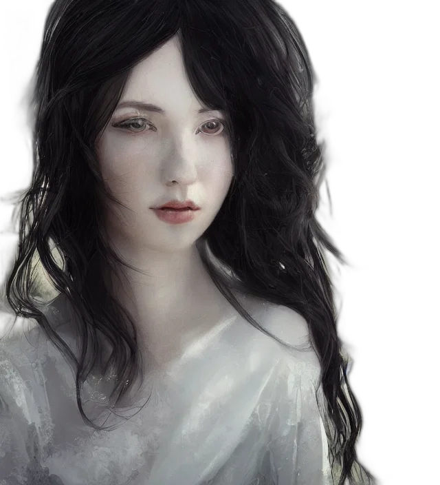 face, fantasy art, photorealistic, concept art transparent PNG cut-out