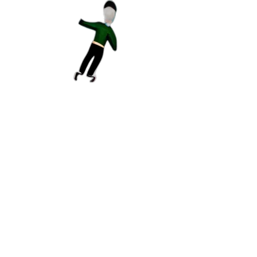 staff, jacket, creature, robot transparent PNG cut-out