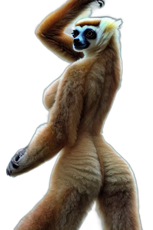 animal, creature, staff, dress transparent PNG cut-out