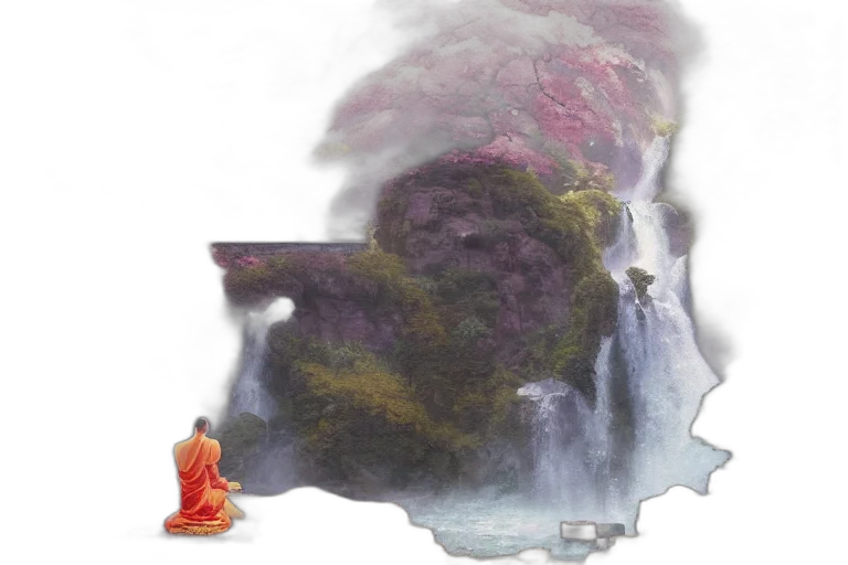 concept art, photorealistic, fantasy art, fog transparent PNG cut-out