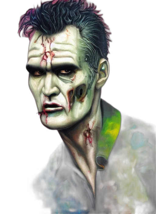 face, photorealistic, comic book art, concept art transparent PNG cut-out