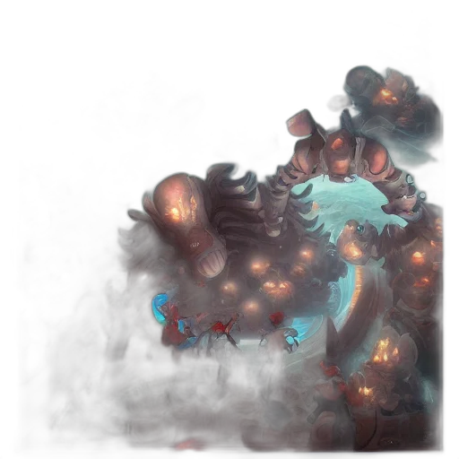 dragon, crown, weapon, staff transparent PNG cut-out