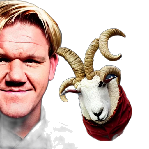 animal, portrait, chef, gordon transparent PNG cut-out