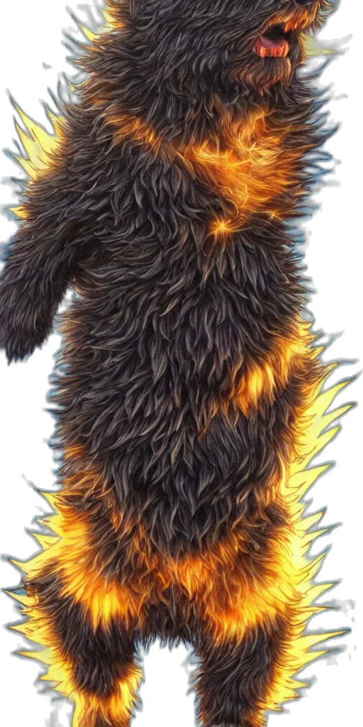 hair, creature, animal, dragon transparent PNG cut-out