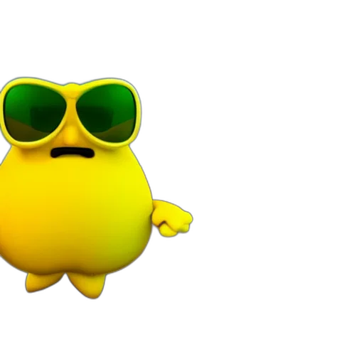 animal, staff, creature, 3d render transparent PNG cut-out