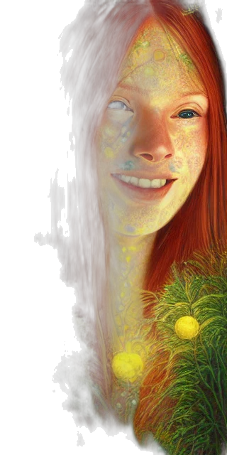 face, creature, mask, photorealistic transparent PNG cut-out