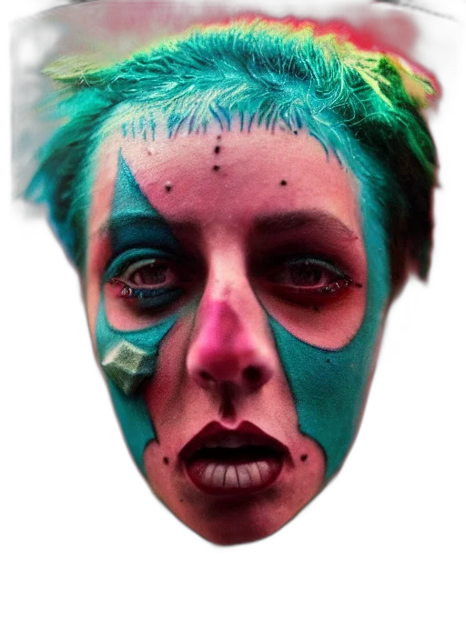 mask, face, creature, staff transparent PNG cut-out