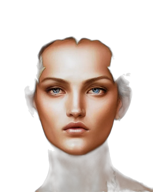 face, robot, mask, crown transparent PNG cut-out