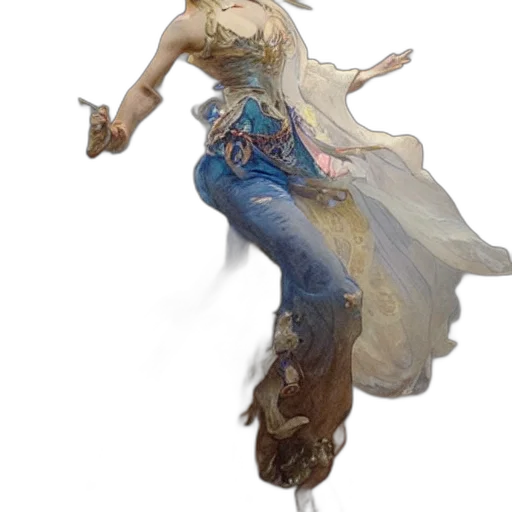 dress, staff, sword, weapon transparent PNG cut-out