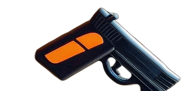 weapon, staff, 3d render, toy transparent PNG cut-out