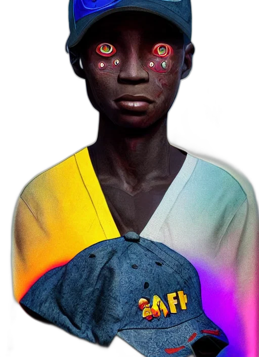 face, hat, mask, jacket transparent PNG cut-out