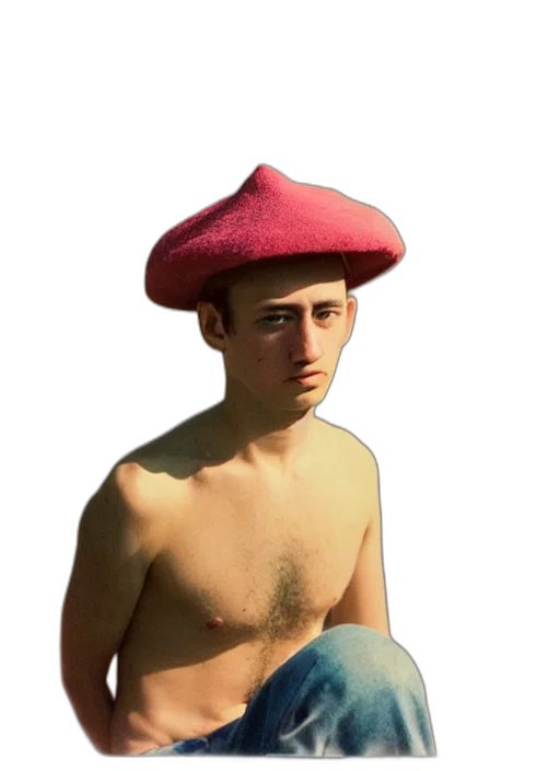 hat, umbrella, crown, staff transparent PNG cut-out