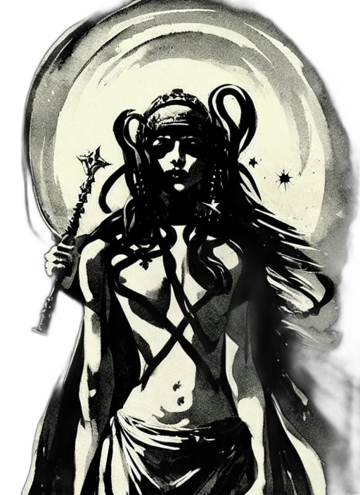 staff, creature, comic book art, concept art transparent PNG cut-out