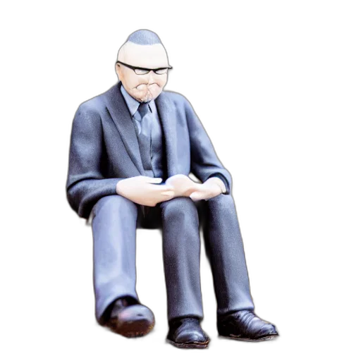 staff, jacket, robot, face transparent PNG cut-out