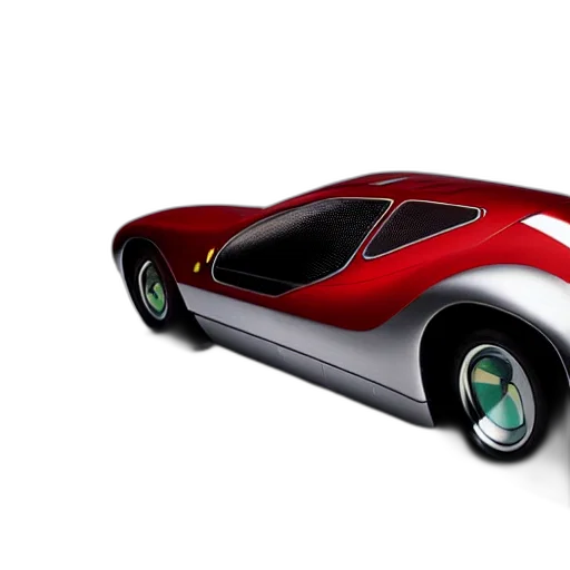 car, 3d render, concept art, photorealistic transparent PNG cut-out