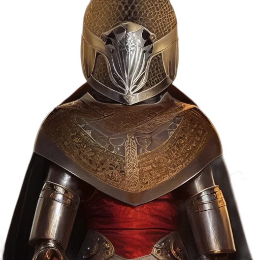 sword, mask, staff, crown transparent PNG cut-out