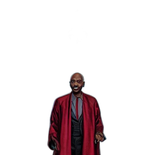 jacket, staff, robot, umbrella transparent PNG cut-out