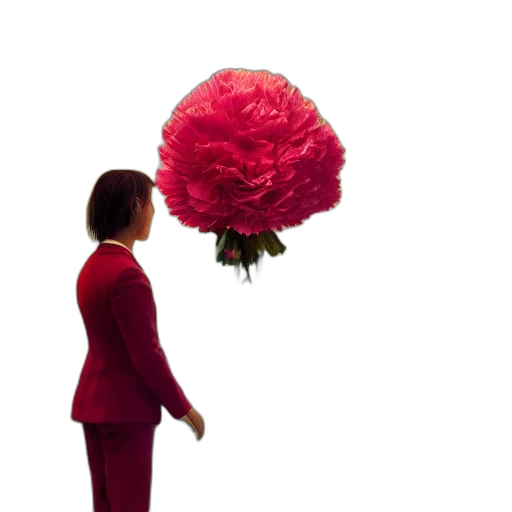 flower, umbrella, staff, crown transparent PNG cut-out