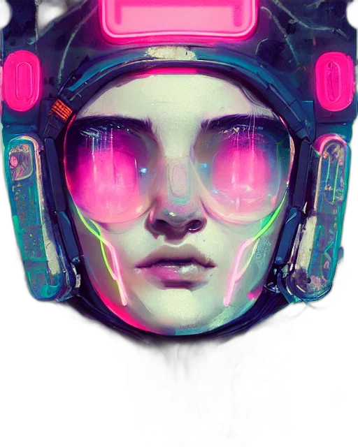 mask, face, jacket, robot transparent PNG cut-out
