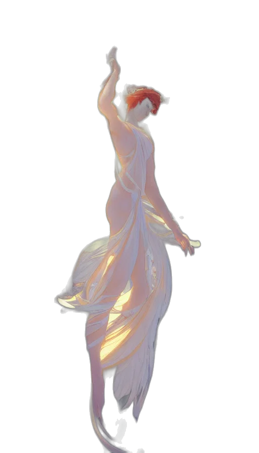 dress, crown, mask, staff transparent PNG cut-out