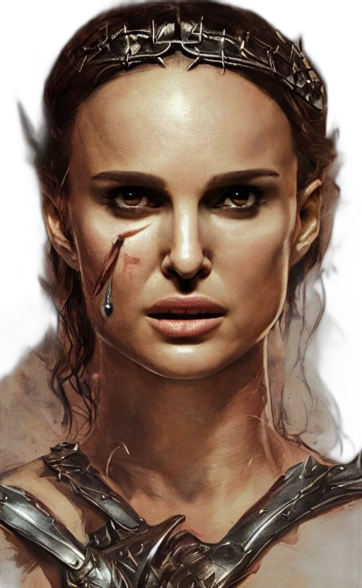face, photorealistic, concept art, comic book art transparent PNG cut-out