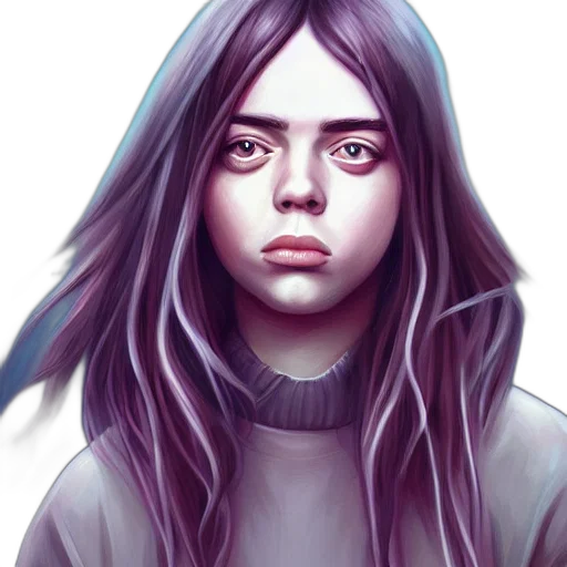 face, creature, hair, mask transparent PNG cut-out