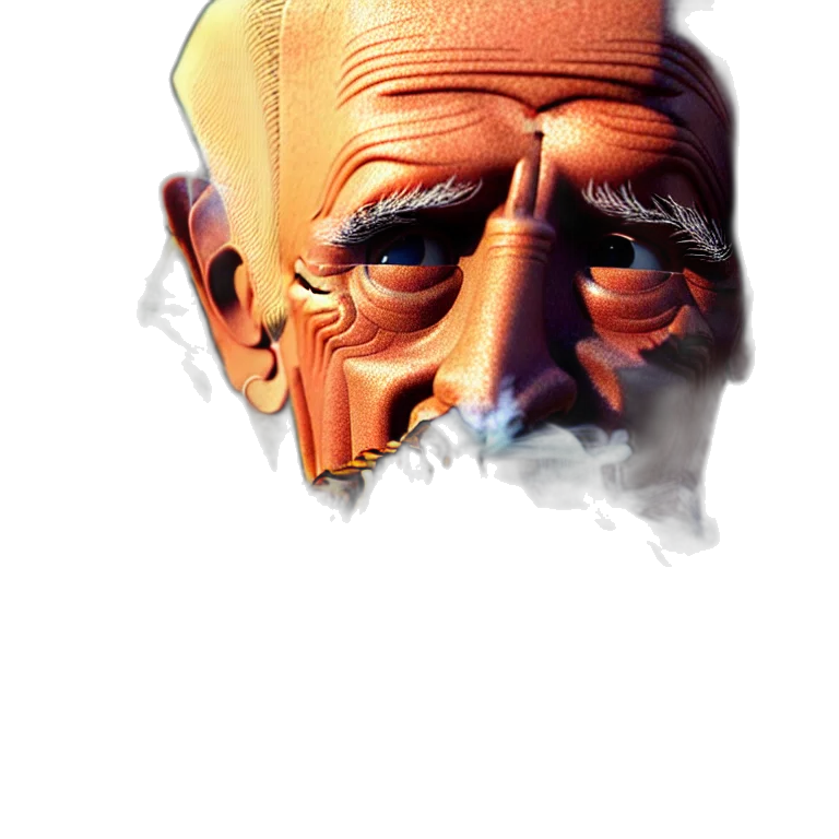 mask, face, staff, creature transparent PNG cut-out