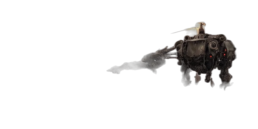 robot, dragon, weapon, creature transparent PNG cut-out