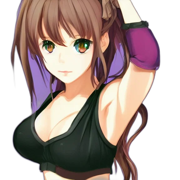 staff, weapon, hat, dress transparent PNG cut-out