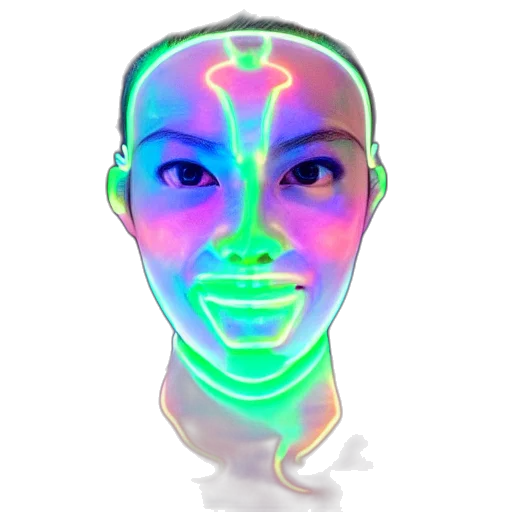 robot, face, mask, jewelry transparent PNG cut-out