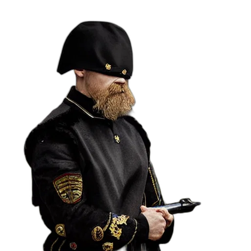 staff, mask, jacket, face transparent PNG cut-out