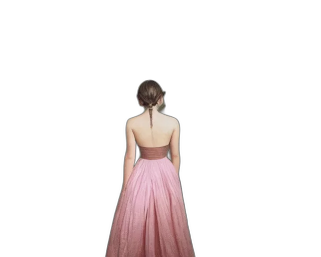 dress, jewelry, crown, photorealistic transparent PNG cut-out