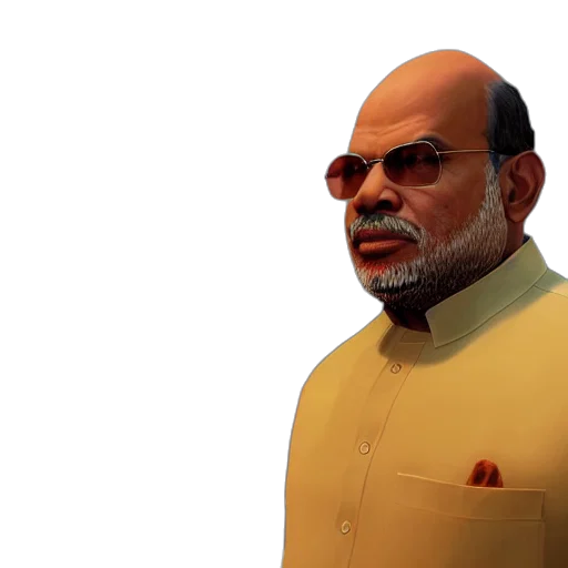 staff, face, 3d render, concept art transparent PNG cut-out