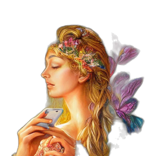 jewelry, flower, crown, face transparent PNG cut-out
