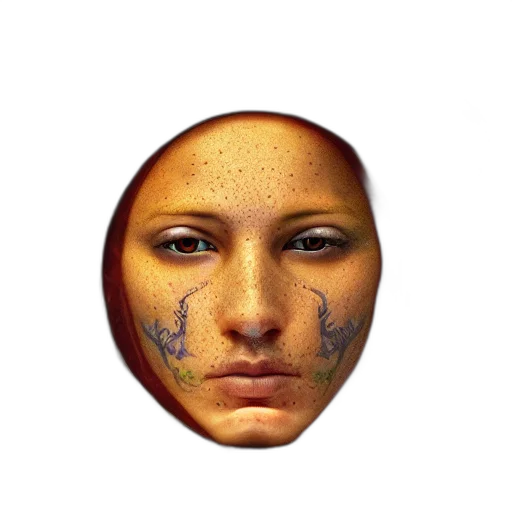 face, mask, robot, jewelry transparent PNG cut-out