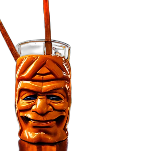 face, food, mask, 3d render transparent PNG cut-out