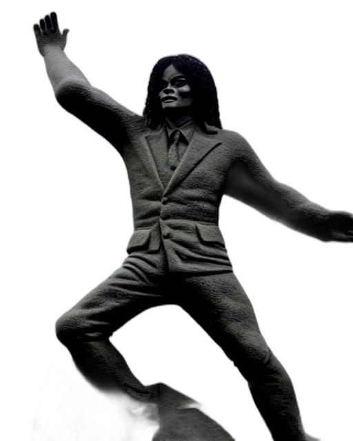 creature, jacket, 3d render, concept art transparent PNG cut-out