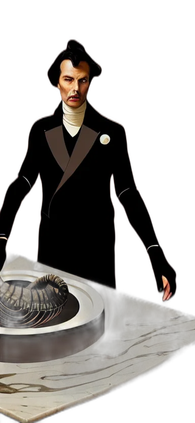 staff, jacket, mask, robot transparent PNG cut-out