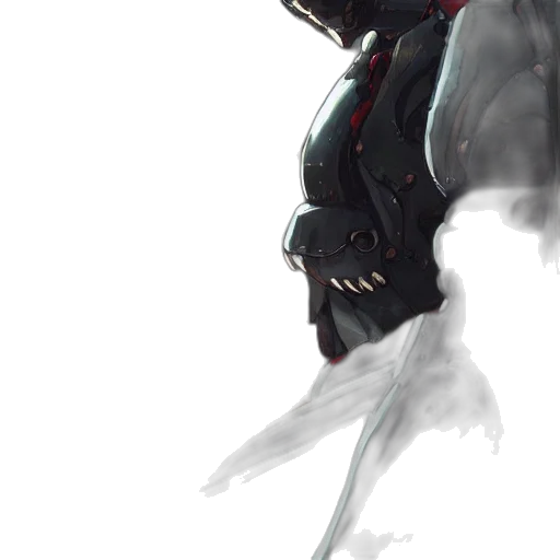 robot, mask, weapon, sword transparent PNG cut-out
