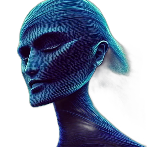 mask, face, creature, hair transparent PNG cut-out