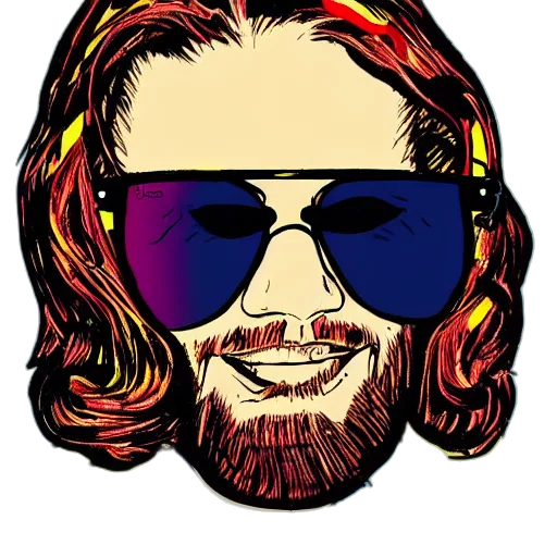 face, jacket, hair, mask transparent PNG cut-out