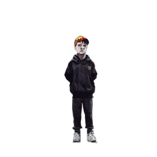 jacket, hat, creature, face transparent PNG cut-out